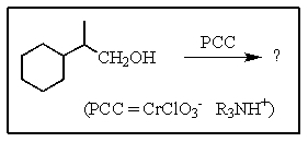 What would be the major organic product expected from the following reaction?   A)    <sup> </sup> B)    C)    D)    E)   