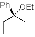 Predict the major product of the following S<sub>N</sub>1 reaction:   A)    B)    C)    D)    E)   