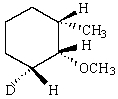 Predict the product of reaction of the following deuterated compound.   A)    B)    C)    D)    E)   