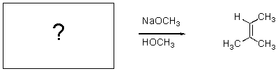 For the transformation below,give the structure of the starting material.   A)    B)    C)    D)    E)  Both B and C will provide the product shown.