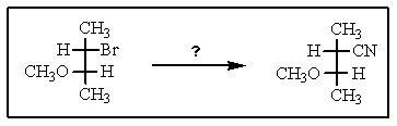 Indicate the reagents required to achieve the following transformation:   A)    B)    C)    D)    E)  None of the above.