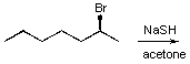 For the following reaction what is the most likely product?   A)    B)    C)    D)    E)  no reaction