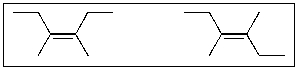 The following two molecules may be described as:   A)  constitutional isomers B)  diastereomers C)  enantiomers D)  structural isomers E)  None of the above.