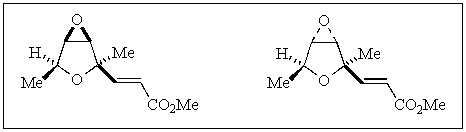 The relationship between the following two compounds is:   A)  same molecule B)  enantiomers C)  diastereomers D)  mesos E)  conformers