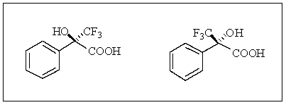 A graduate student wishes to separate a racemic mixture of acids prepared in the laboratory as shown below.The best way(s) to accomplish this task is:   A)  distillation. B)  water solubility. C)  reaction with a chiral amine to form diastereomers,then crystallization. D)  column chromatography. E)  both A and B