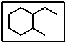 What is the correct IUPAC name for the following molecule:   A)  1-ethyl-2-methylhexane B)  2-ethyl-1-methylcycloheptane C)  4-ethyl-5-methylcyclohexane D)  1-ethyl-2-methylcyclohexane E)  1-methyloctane