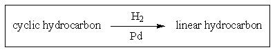 Which of the following cyclic alkanes can be ring-opened under hydrogenation conditions?   A)  cyclopropane B)  cyclobutane C)  cyclopentane D)  cyclohexane E)  more than one of these