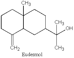 How many isoprene units are in eudesmal?   A)  0 B)  1 C)  2 D)  3 E)  Unable to determine