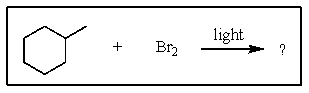 What is the major product of the following reaction?   A)    B)    C)    D)    E)  no reaction occurs