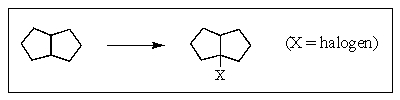 Which,if any,of the following would you choose to accomplish the reaction shown below in the best yield?   A)  F<sub>2</sub>,light B)  Cl<sub>2</sub>,light C)  Br<sub>2</sub>,light D)  I<sub>2</sub>,light E)  None of the above.
