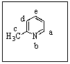You would expect a very strong nucleophile (e.g.,H<sub>2</sub>N<sup>-</sup>) to attack 2-methylpyridine where?   A)  Position a B)  Position b C)  Position c D)  Position d E)  Position e