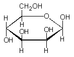 The chair conformation for <font face= symbol ></font>-D-Glucopyranose (shown below) may also be correctly represented by which of the following Haworth projections?   A)    B)    C)    D)    E)   