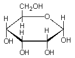 The chair conformation for <font face= symbol ></font>-D-Glucopyranose (shown below) may also be correctly represented by which of the following Haworth projections?   A)    B)    C)    D)    E)   