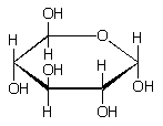 The chair conformation for <font face= symbol ></font>-D-Glucopyranose (shown below) may also be correctly represented by which of the following Haworth projections?   A)    B)    C)    D)    E)   