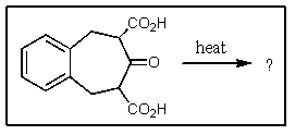 Predict the products of the following reaction.   A)    B)    C)    D)    E)  None of these.