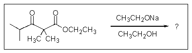 What would result from the reaction shown below?   A)    B)    C)    D)    E)   