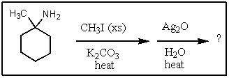 Which of the following products would you expect to result from the following reactions?   A)    B)    C)    D)    E)   