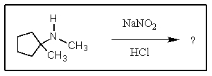 What is the result of the reaction shown?   A)    B)    C)    D)    E)   