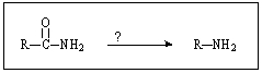 What process accomplishes the following transformation?   A)  Gabriel synthesis B)  Hofmann rearrangement C)  Reductive amination D)  Mannich reaction E)  Hofmann elimination