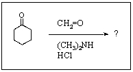 What major product would you expect from the reaction shown?   A)    B)    C)    D)    E)   