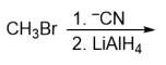 <strong>Which of the following reactions can be used to prepare ethylamine?</strong> A) B) C) D) E) All of the above.