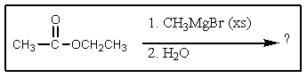 What would be the major organic product expected from the following reaction?   A)    B)    C)    D)    E)   