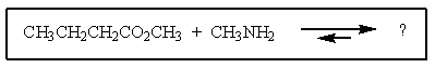 What would be the products of the following reaction?   A)  CH<sub>3</sub>CH<sub>2</sub>CH<sub>2</sub>CH<sub>2</sub>NH(CH<sub>3</sub>) + H<sub>2</sub>O B)  CH<sub>3</sub>NHC(=O) CH<sub>2</sub>CH<sub>2</sub>CH<sub>3</sub> + CH<sub>3</sub>OH C)  CH<sub>3</sub>CH<sub>2</sub>CH<sub>2</sub>CONH<sub>2 </sub> + CH<sub>3</sub>CH<sub>2</sub>OH D)  CH<sub>3</sub>OH + CH<sub>3</sub>CH<sub>2</sub>CH<sub>2</sub>OC(=O) NHCH<sub>3</sub> E)  CH<sub>3</sub>CH<sub>2</sub>CH<sub>2</sub>NH(CH<sub>3</sub>) COCH<sub>3</sub> + H<sub>2</sub>O