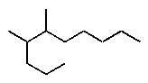 The following Newman projection represents which molecule?   A)    B)    C)    D)    E)   