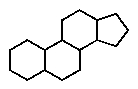 All steroids are derivatives of the ring system shown.How many tertiary hydrogens are in this ring system?   A)  none B)  2 C)  4 D)  5 E)  6