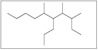 What is the correct IUPAC name for the following molecule?   A)  6-propyl-5,7,8-trimethyldecane B)  5,7,8-trimethyl-6-propyldecane C)  3,4,6-trimethyl-5-propyldecane D)  5-propyl-3,4,6-trimethyldecane E)  None of the above.