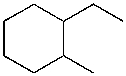 What is the correct IUPAC name for the following molecule?   A)  1-ethyl-2-methylhexane B)  2-ethyl-1-methylcycloheptane C)  4-ethyl-5-methylcyclohexane D)  1-ethyl-2-methylcyclohexane E)  1-methyloctane