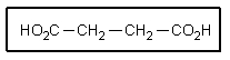 What would the common name of the following di-acid be?   A)  Malonic acid B)  Oxalic acid C)  Succinic acid D)  Adipic acid E)  Glutaric acid