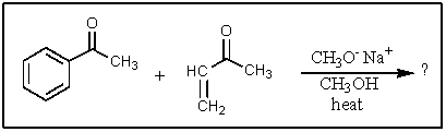 What would be the expected product of the following reaction?   A)    B)    C)    D)    E)   