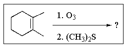 What would be the major product of the following reaction sequence?   A)    B)    C)    D)    E)   