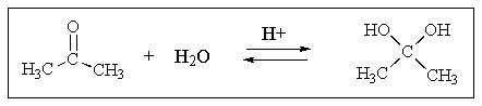 Indicate to which side,if any,the following equilibrium lies:   A)  To the right B)  To the left C)  Equally to right and left D)  Reaction cannot occur E)  A different product is formed