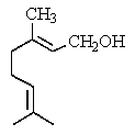 Which is the structure of 3,7-dimethyl-2,6-octadienal? A) B) C) D) E)