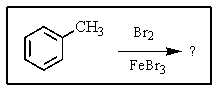 What major product(s) would you expect from the following reaction?   A)    <sup> </sup> B)    C)    D)    E)  both A and C