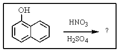 What major product would you expect from the following reaction?   A)    <sup> </sup> B)    C)    D)    E)   
