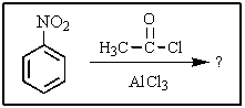 What major product(s) would you expect from the following reaction?   A)    <sup> </sup> B)    C)    D)  both A and C E)  No reaction occurs.