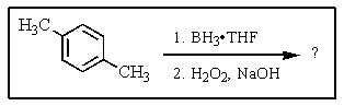 What would be the product of the following reaction?   A)    <sup> </sup> B)    C)    D)    E)  No reaction occurs.