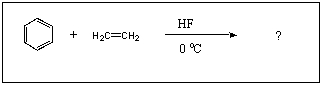 What is the major product of the following reaction?   A)    B)    C)    D)    E)  no reaction