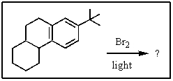 What would be the expected major product of the following reaction?   A)    <sup> </sup> B)    C)    D)    E)   