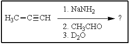 What would be the product of the following reaction sequence?   A)    B)    C)    D)    E)   