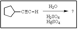 What would you expect the major product of the following reaction sequence to be?   A)    B)    C)    D)    E)   