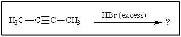 What major product(s) are expected from the reaction shown below?   A)    <sup> </sup> B)    C)    D)    E)  more than one of the above