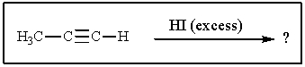 What major product(s) are expected from the reaction shown below?   A)    B)    C)    D)    E)   