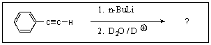 What is the expected product from the following reaction?   A)    B)    C)    D)    E)  no reaction