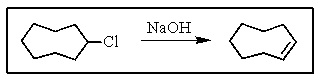 What type of reaction is the following?   A)  elimination B)  substitution C)  addition D)  rearrangement E)  reduction