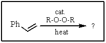 Radical polymerization of styrene produces what polymer? (n = large number)    A)    B)    C)    D)    E)  None of the above.