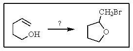 Based on your knowledge of the mechanisms involved,which of the reagents below would you expect to accomplish the following reaction? (Think through the mechanism!)    A)  HBr B)  Br<sub>2</sub> C)  PBr<sub>3</sub> D)  NaBr E)  HBr + peroxides